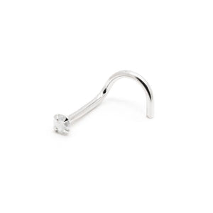 Genuine Diamond Gold Nostril Screw