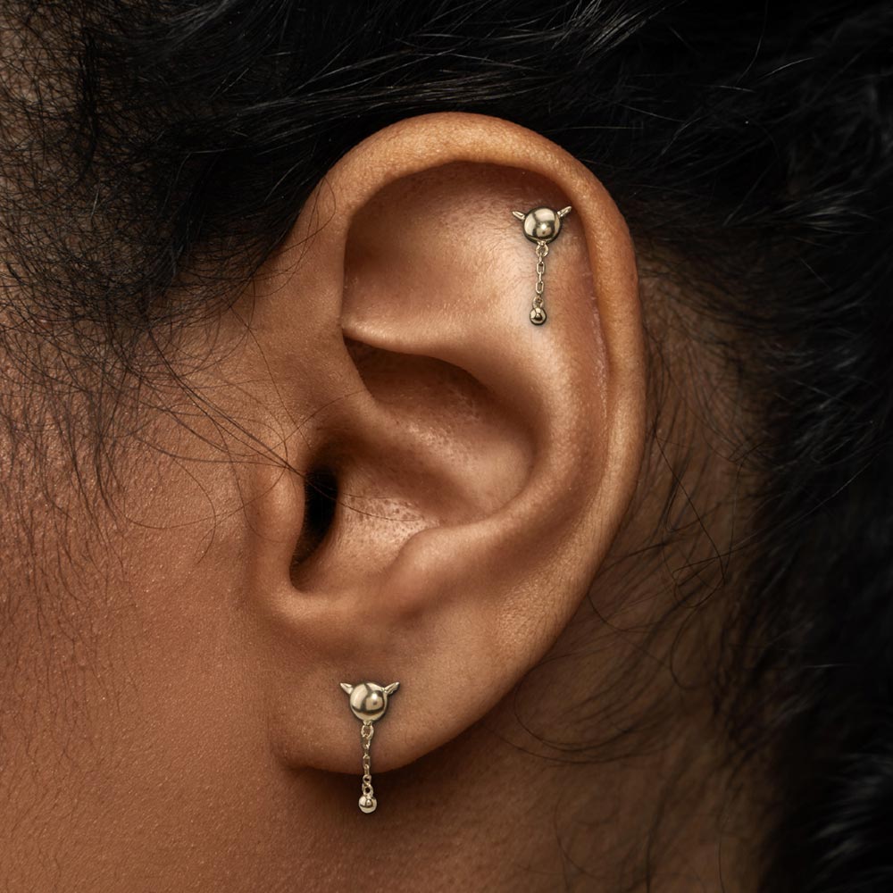 Gold Impish Top - Threadless