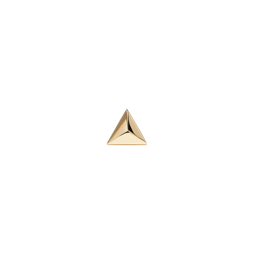 Gold Pyramid Top - Threadless