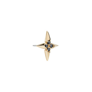 Gold Shuriken Top - Threadless