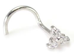 Gold Trinity Nostril Screw