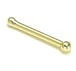 Gold Nostril Stud with Ball End