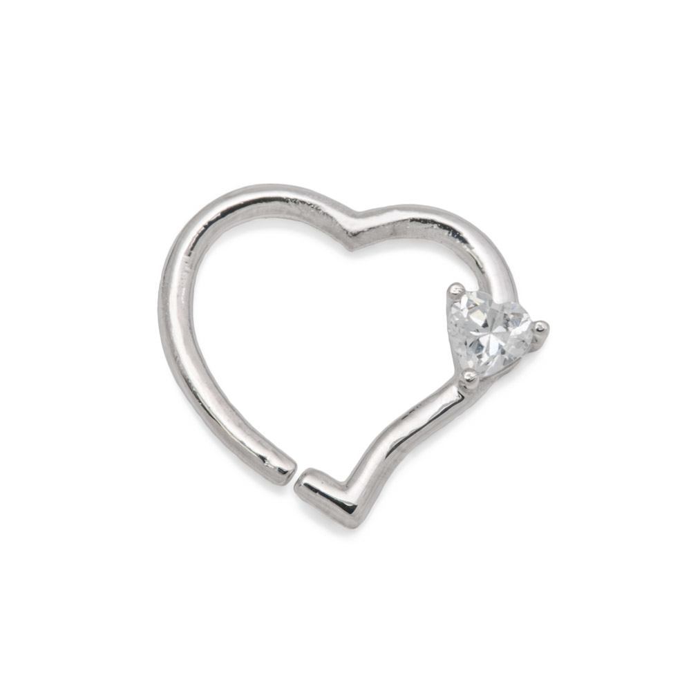 Gold Heart Seam Ring