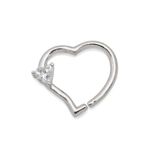 Gold Heart Seam Ring