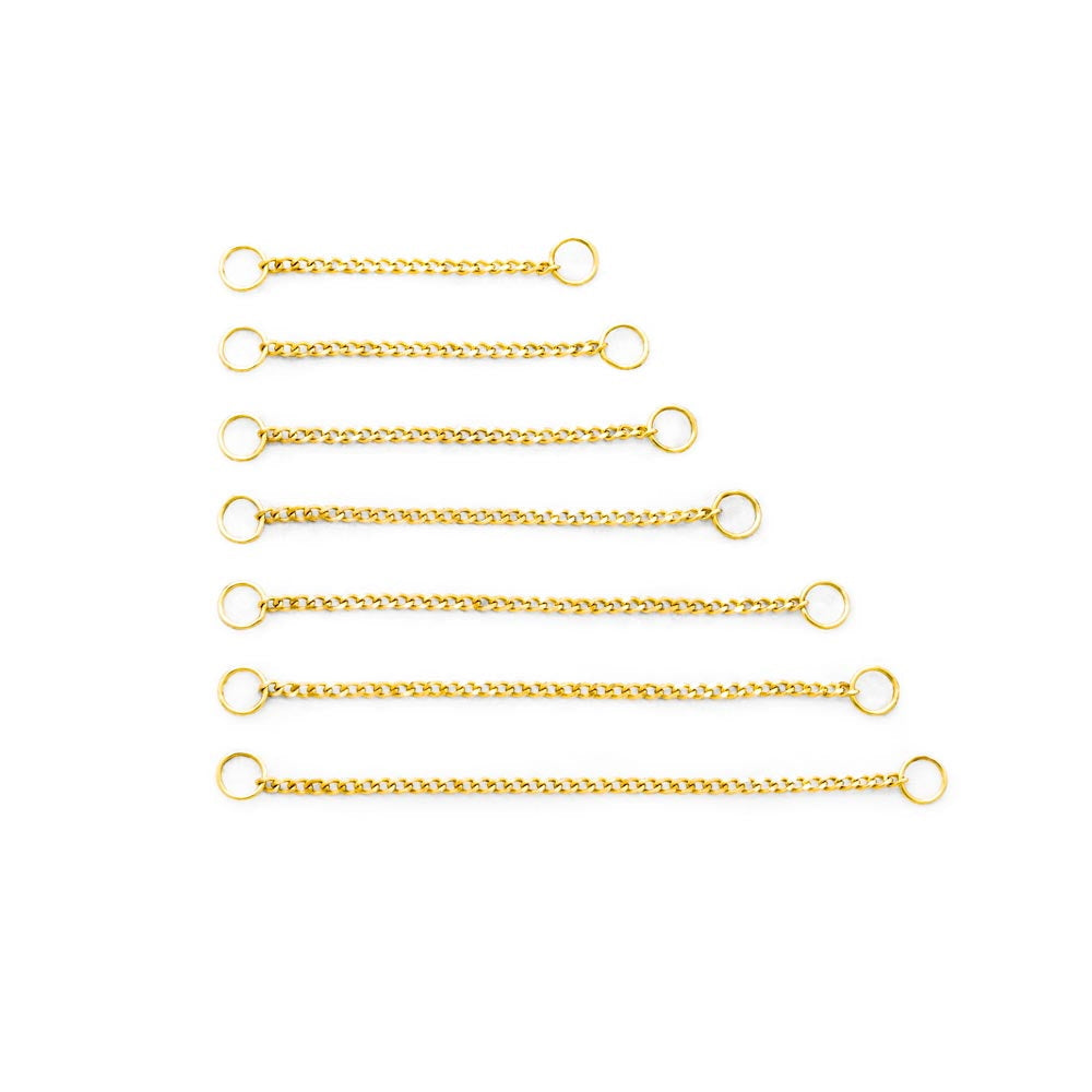 14kt Yellow Gold Single Curb Chain