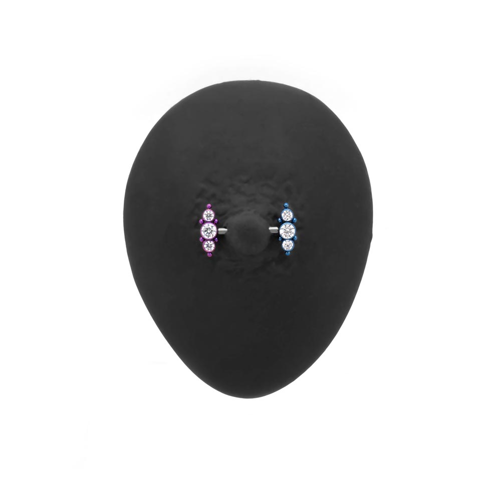 Triplet Titanium Top - Threadless