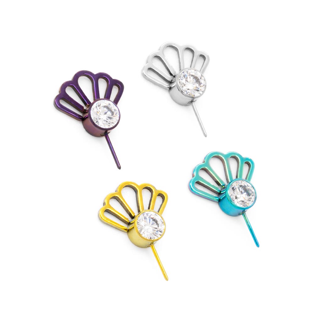 Flamenco Comb Titanium - Threadless