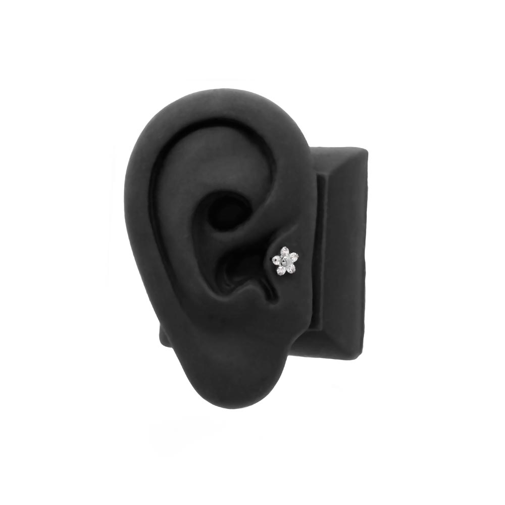 Flower Titanium Top - Threadless