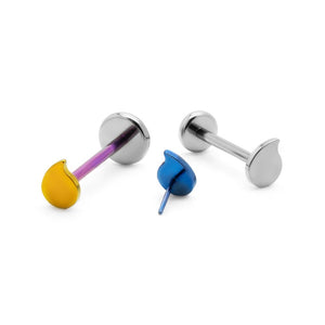 Tear Drop Titanium Top - Threadless