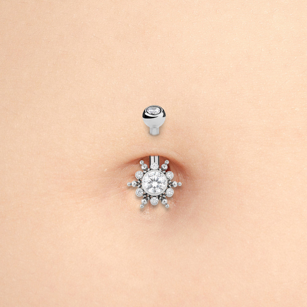 Grand Snowflake Titanium Top - Threadless