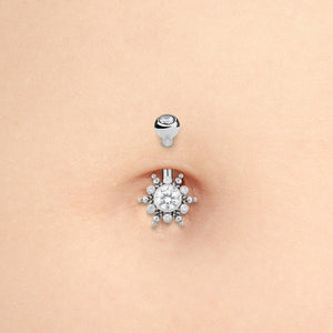 Grand Snowflake Titanium Top - Threadless