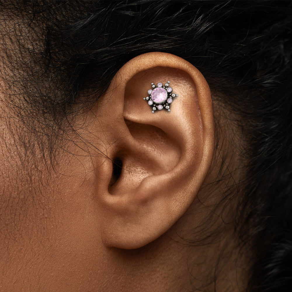 Grand Snowflake Titanium Top - Threadless