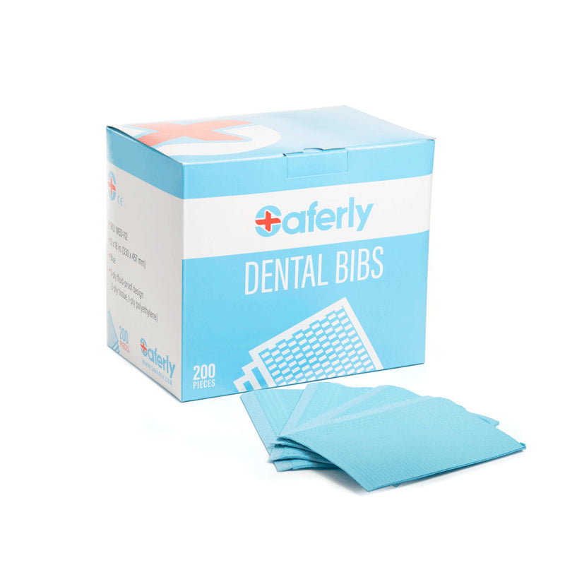 Saferly Dental Bibs 13" x 18"