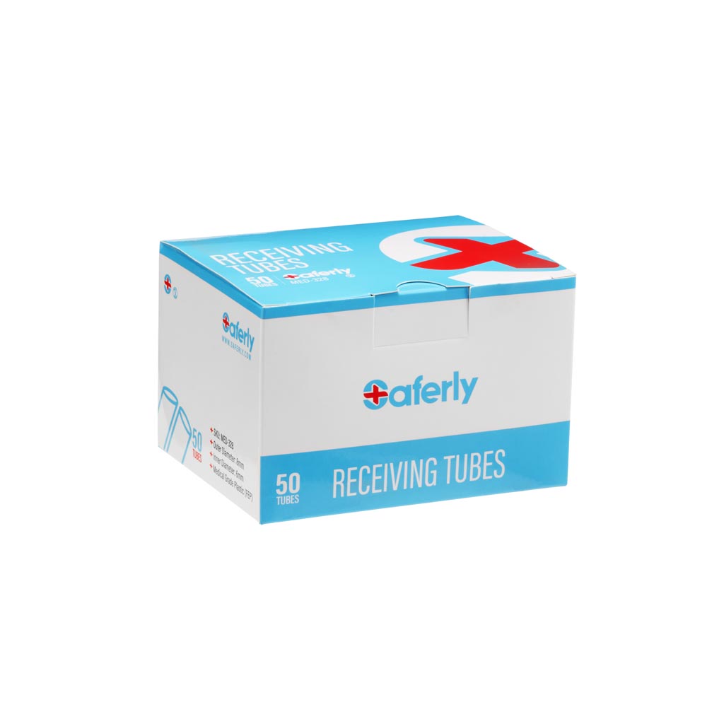 Saferly Plastic Disposable 0g Receiving Tubes
