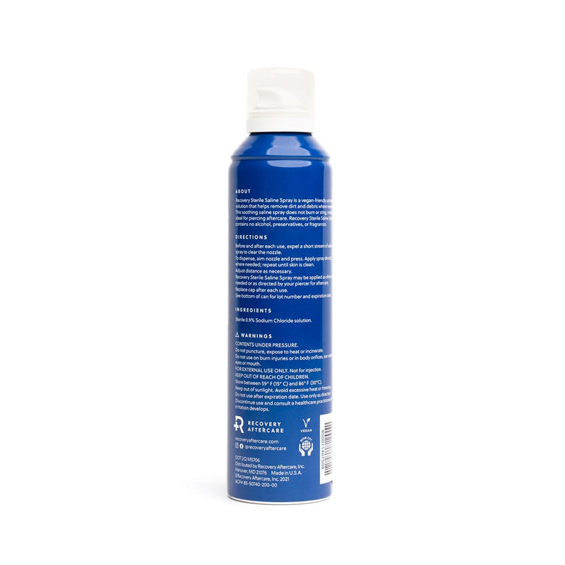 Recovery Sterilized Saline Wash Spray