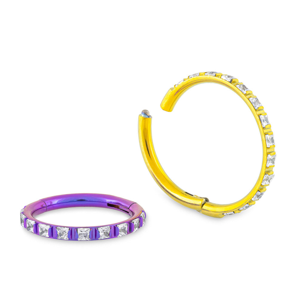 Side-Facing Channel Titanium Clicker