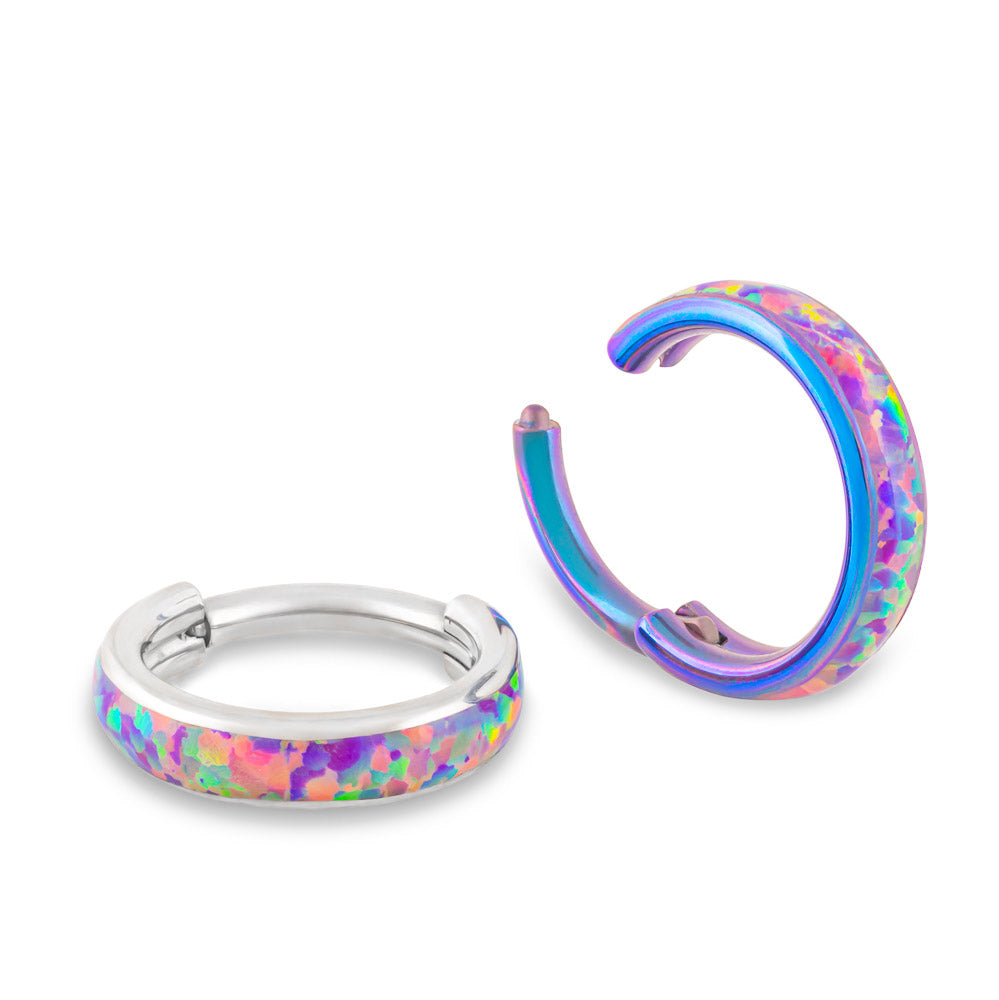 Opal Cuff Titanium Clicker
