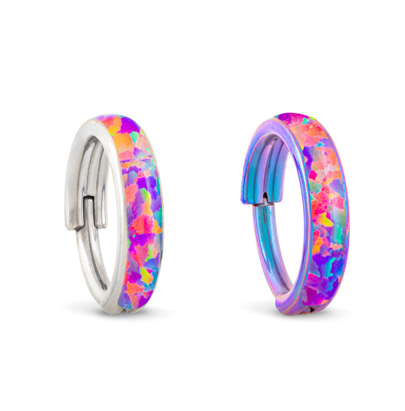 Opal Cuff Titanium Clicker