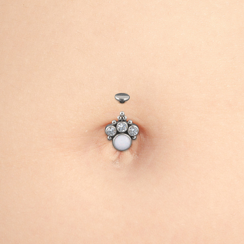 Atlas Titanium Navel Curve