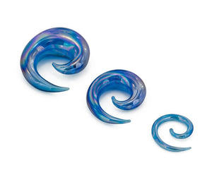 Lucifer Spiral Glass Plug
