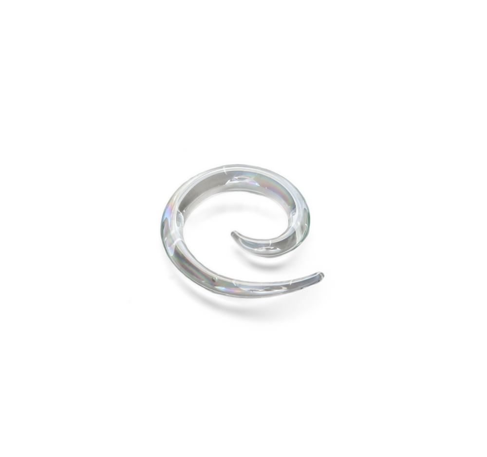 Lucifer Spiral Glass Plug