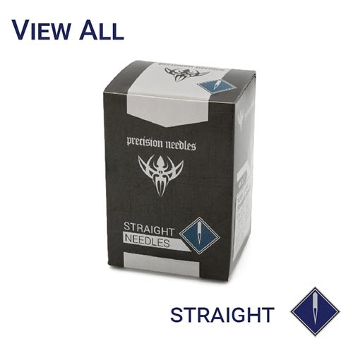Precision Straight Piercing Needles - Box of 100