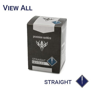 Precision Straight Piercing Needles - Box of 100