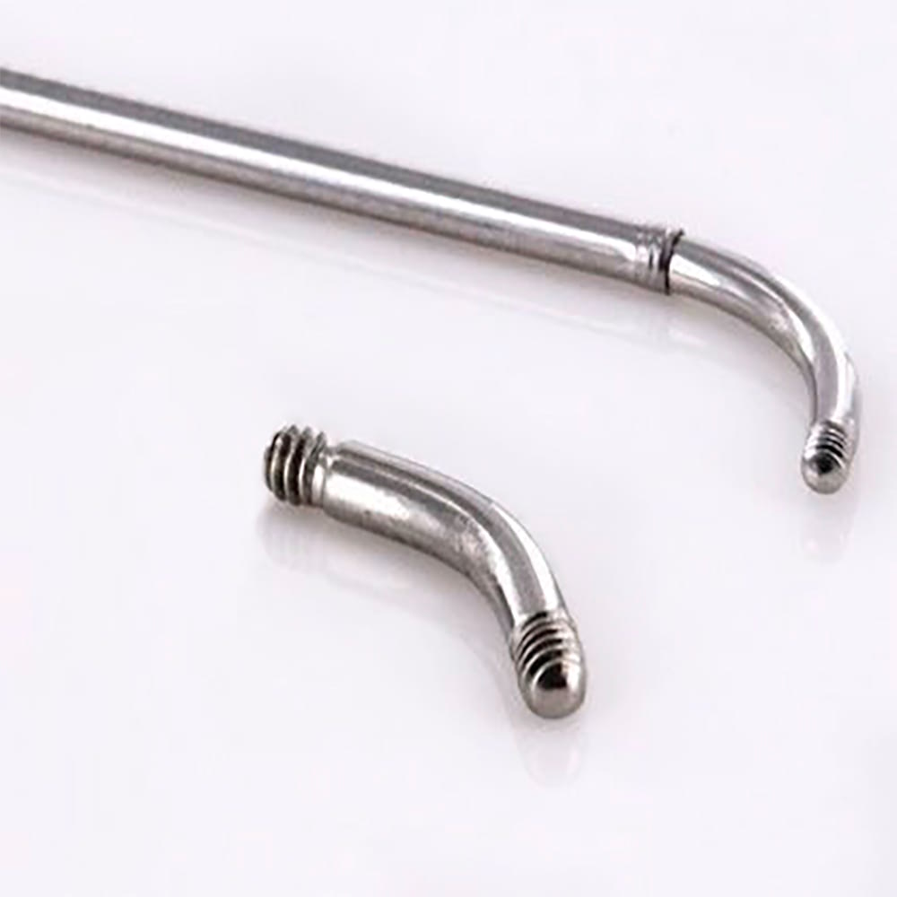 Precision Threaded Sterilized Piercing Needles — Box of 100