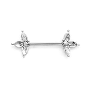 Galium Titanium Nipple Barbell - Threadless