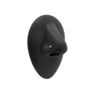 Titanium Nostril Stud with Prong-Set Gem