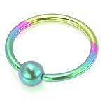 Titanium Captive Bead Ring