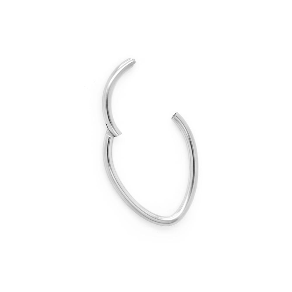 Minimalist Oval Titanium Clicker