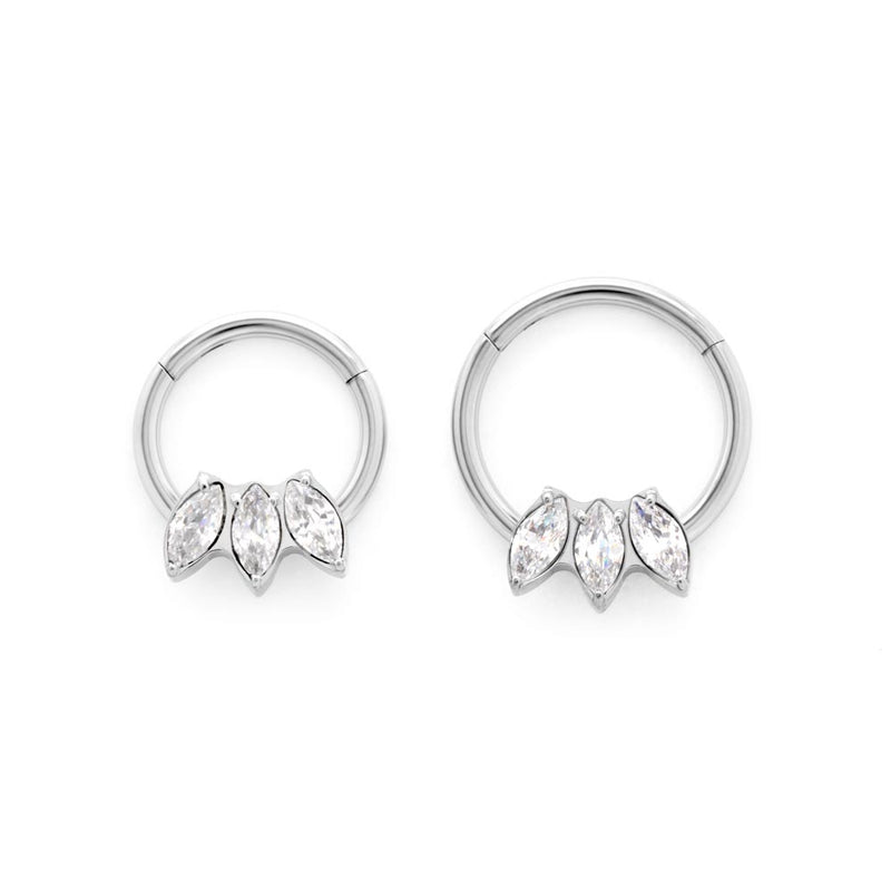 Marquise Fan Titanium Clicker