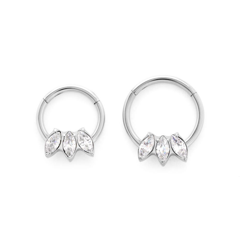 Marquise Fan Titanium Clicker