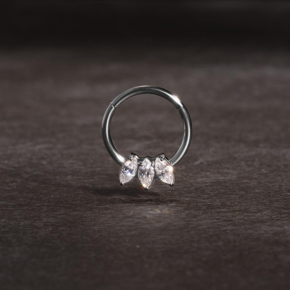 Marquise Fan Titanium Clicker