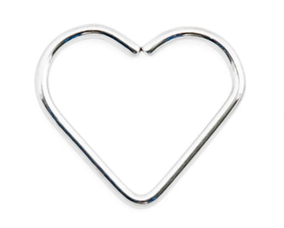 Niobium Heart Seam Ring