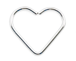 Niobium Heart Seam Ring
