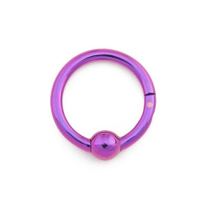 Captive Bead Titanium Clicker