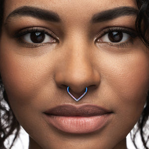 Opal Triangle Titanium Clicker