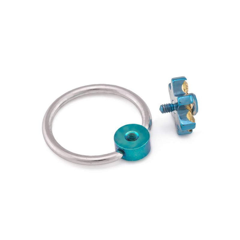 Titanium Captive Disc - Threaded